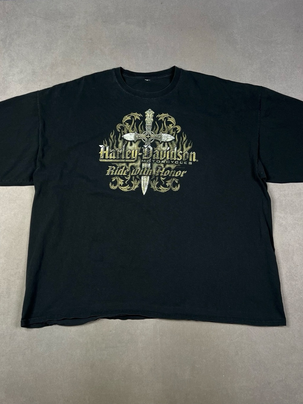 Harley-Davidson Graphic Motorcycle Tee in Black